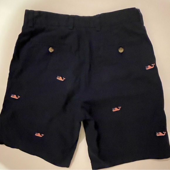 Men’s Navy Blue Patriotic Vineyard Vines Whale Shorts Size 30 - Picture 6 of 7